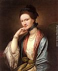 Famous Ann Paintings - Portrait of Ann Barbara Hill Medlycott (1720-1800)